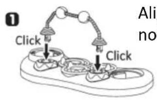 Topmark Nicky T2079 - WARNING: When opening, adjusng or closing the baby walker, ensure that your child is at a safe distance. - 2