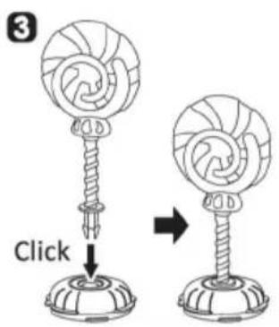 Topmark Nicky T2079 - WARNING: When opening, adjusng or closing the baby walker, ensure that your child is at a safe distance. - 3
