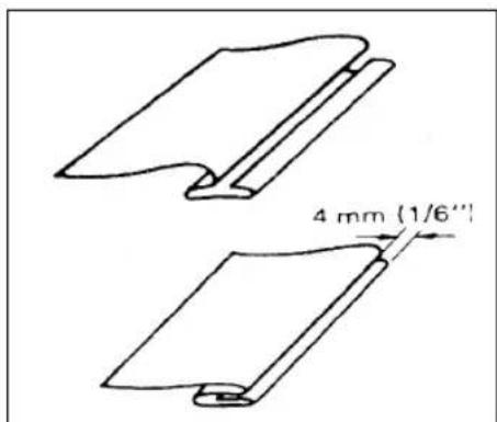 Victoria FY812 - Naaien van blindsteek zomen - 1