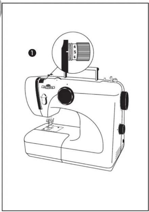 Victoria 270E - c) Auswechseln der Stichplatte - 1