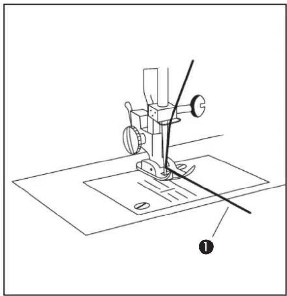 Victoria 270E - c) Oberfaden einfädeln - 1
