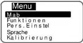 Lofrans Iris - Werkseinstellung des Instruments - 4