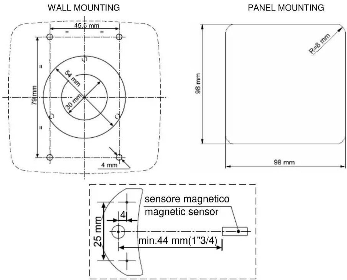 Lofrans Iris - Chain counter and sensor hole - 1