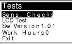 Lofrans Iris - Check menu - 1