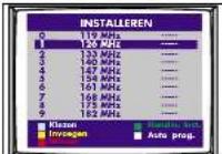 Magnum TVDVD 5561 - INSTALLATIE MENU - 1