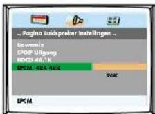 Magnum TVDVD 5561 - PAGINA AUDIO INSTELLINGEN : - 4