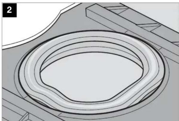 DOMETIC CTLP 4110 - Installation of the cassette seal - 2
