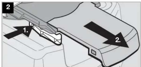 DOMETIC CTLP 4110 - Demontering av kassettätning - 2
