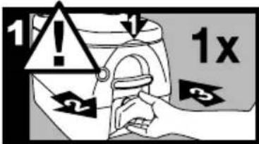 DOMETIC 970 - Préparation de la toilette avant utilisation - 2