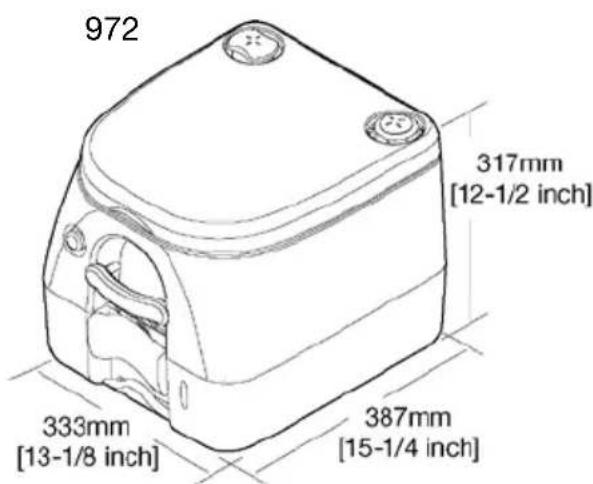DOMETIC 970 - Töm behållartanken - 4