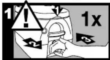 DOMETIC 970 - Förbered toaletten för användning - 5