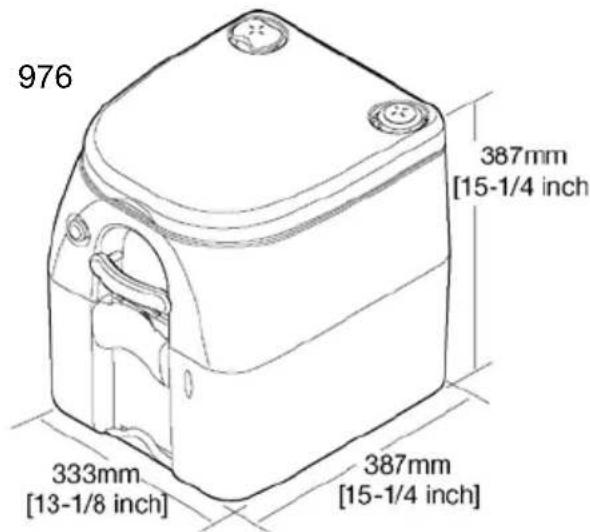 DOMETIC 970 - Töm behållartanken - 5