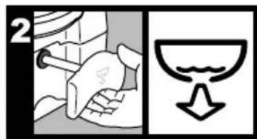 DOMETIC 970 - Forbered toalettet for bruk - 6