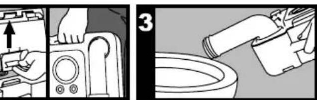 DOMETIC 970 - Svuotamento del serbatoio di scarico - 6