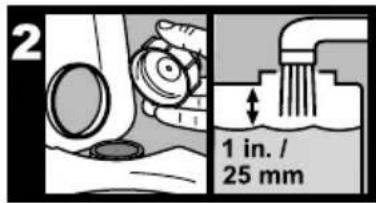 DOMETIC 970 - Käymälän valmistelu käyttöä varten - 3