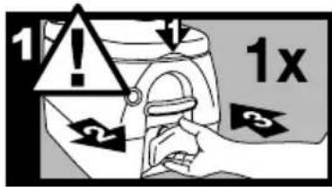 DOMETIC 970 - Käymälän valmistelu käyttöä varten - 2