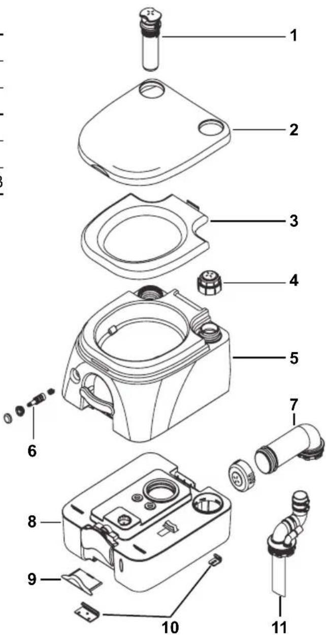 DOMETIC 970 - Parts 2 - 1