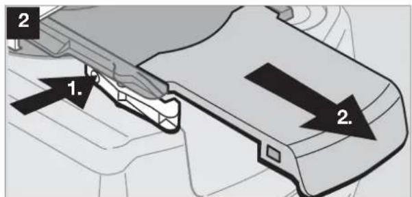 DOMETIC CTLP 4050 - Smontaggio della guarnizione della cassetta - 2