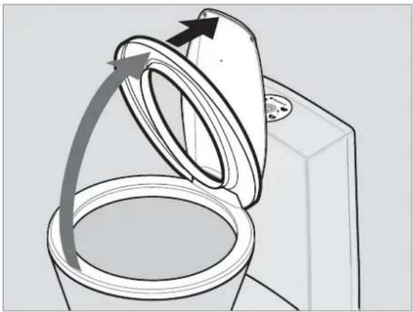 DOMETIC CTLP 4050 - Utilizzo della toilette - 1