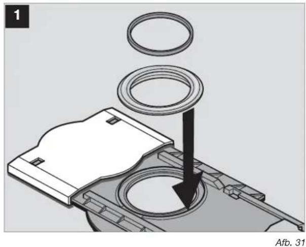 DOMETIC CTLP 4050 - Cassetteafdichting plaatsen - 1