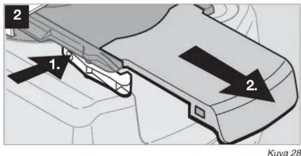 DOMETIC CTLP 4050 - Kasettijätesäilion tiivisteen irrotus - 2