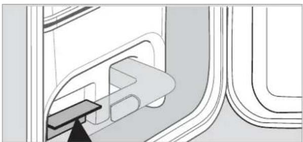 DOMETIC CTLP 4050 - Preparar el depósito cassette - 1