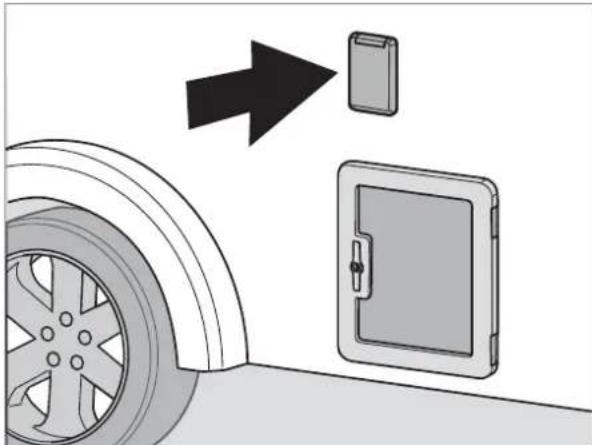 DOMETIC CTLP 4050 - Riempimento del serbatoio dell'acqua pulita - 1