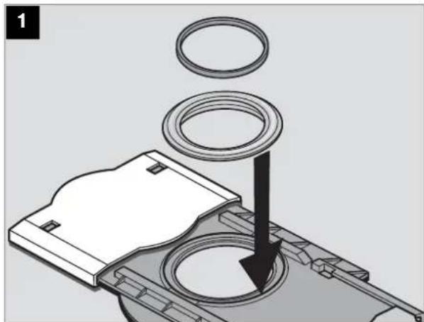 DOMETIC CTLP 4050 - Mise en place du joint d'étanchéité de la cassette - 1