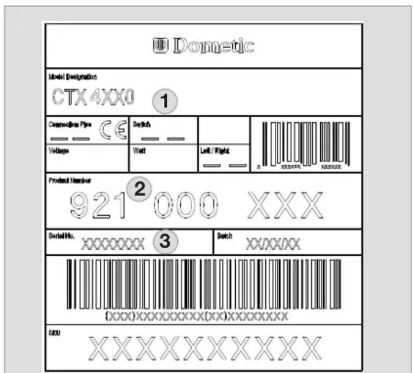 DOMETIC CT 4050 - Typový stitok toalety - 1