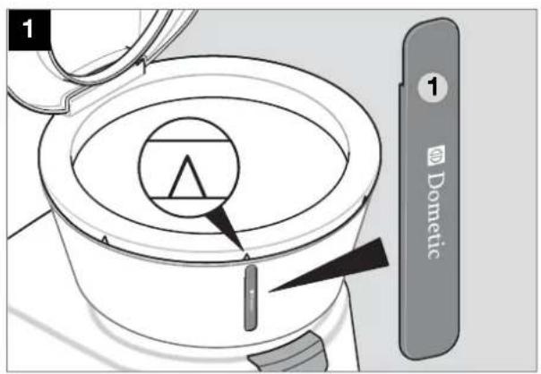 DOMETIC CT 4050 - Urdrifttagning - 1