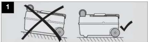 DOMETIC CT 4050 - Demontering av kassettätning - 1