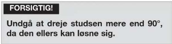 DOMETIC CT 4050 - Klargoring af kassettetanken - 3