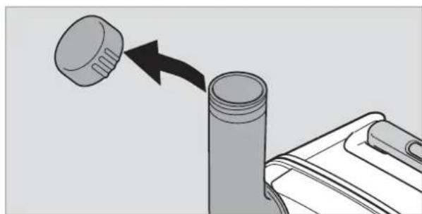 DOMETIC CT 4050 - Preparar el deposito cassette - 4