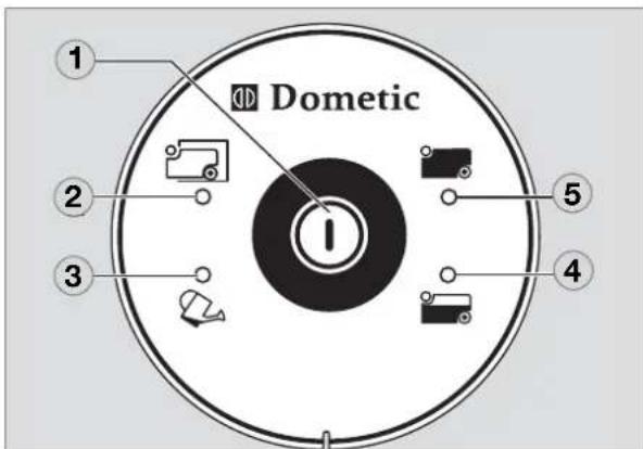 DOMETIC CT 4050 - Panel kontrolno-obstugowy - 1