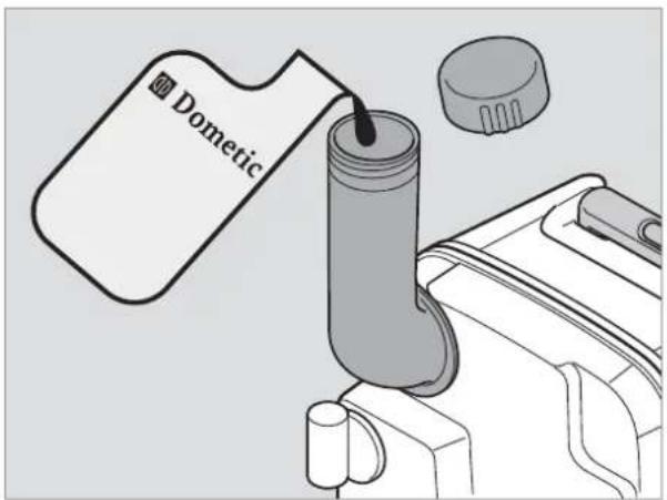 DOMETIC CT 4050 - Kasettijatesaillion valmistelu - 5