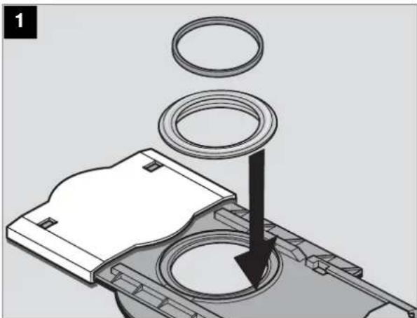 DOMETIC CT 4050 - Mise en place du joint d'étanchéité de la cassette - 1