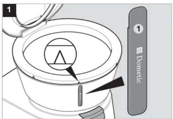DOMETIC CT 4050 - ChyTne TyaJIeTHoro cnDeHbI - 1