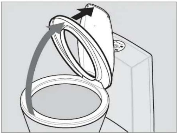 DOMETIC CT 4110 - Using the toilet - 1