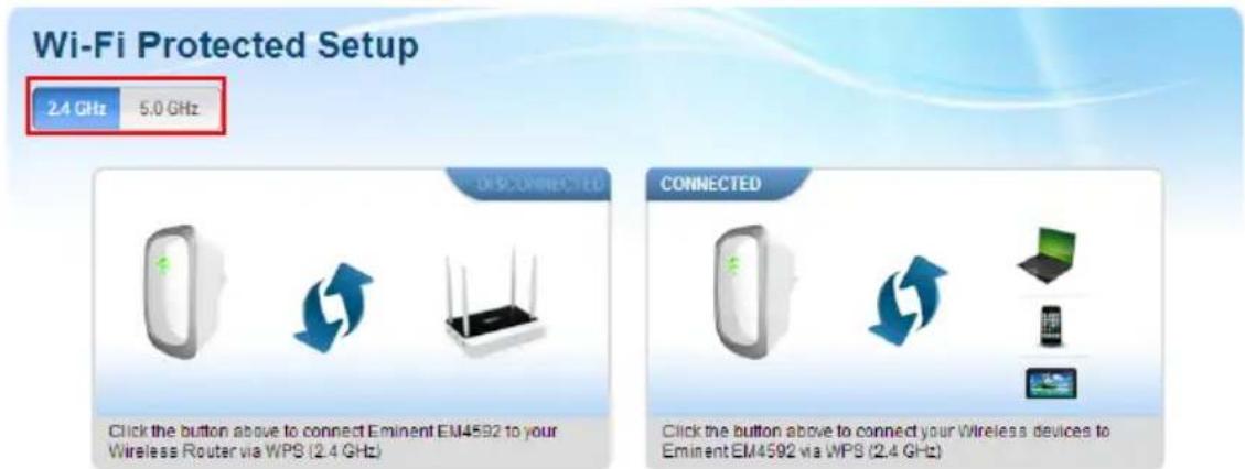 Eminent EM4592 - Utiliser la fonction WPS de l'interface Web - 2