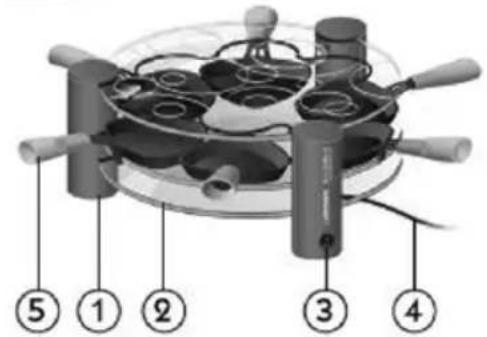 Maybaum Glass Raclette R6 - Raclette 4 - 1