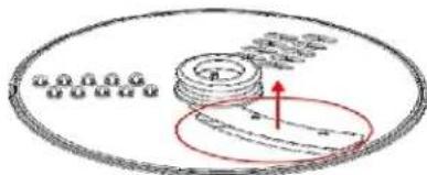 FRITEL FP 1977 - Edelstahl Scheiben für grobes und feines Schneiden und Raspeln (15, 16) - 2