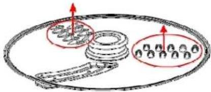 FRITEL FP 1977 - Edelstahl Scheiben für grobes und feines Schneiden und Raspeln (15, 16) - 4