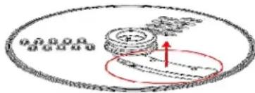 FRITEL FP 1977 - Disque en acier inoxydable pour couper et râper gros et pour couper et râper gros (15,16) - 2