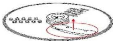 FRITEL FP 1977 - Beater disc (11) - 2