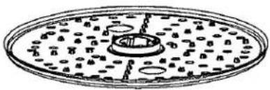 FRITEL FP 1977 - Edelstahl Purierscheibe (18) - 1