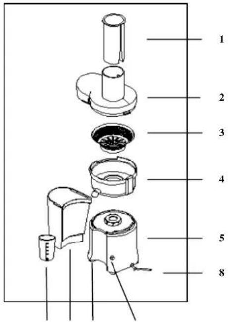 FRITEL JE 2550 - USER MANUAL AND RECIPES - 1