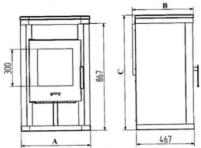 Wamsler Calypso - Disegni dimensionali dati - 12