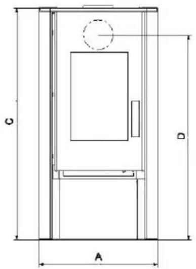 Wamsler Charisma - Disegno dimensionale - 2