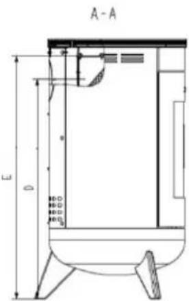 Wamsler Charisma - Plans avec les dimensions - 5