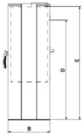Wamsler Charisma - Disegno dimensionale - 1